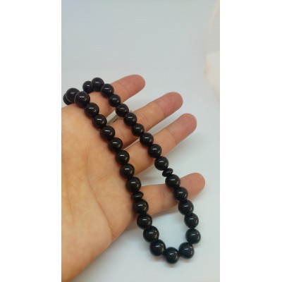 Siyah Akik Tesbih